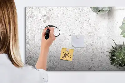 Beschreibbare Magnettafel in Form von Dekorpflanzen