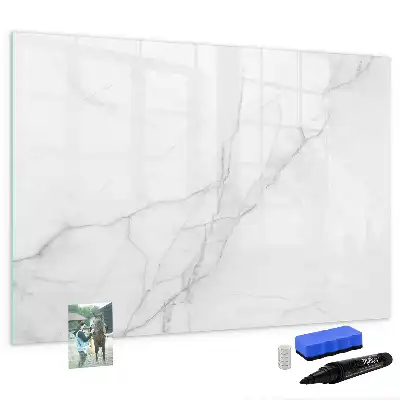 Schreib-Magnettafel in Dekormarmor