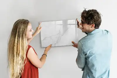 Schreib-Magnettafel in Dekormarmor