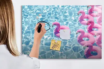 Magnettafel beschreibbar