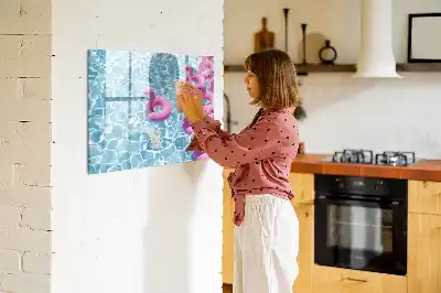 Magnettafel beschreibbar