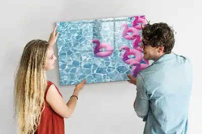 Magnettafel beschreibbar