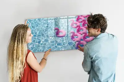 Magnettafel beschreibbar