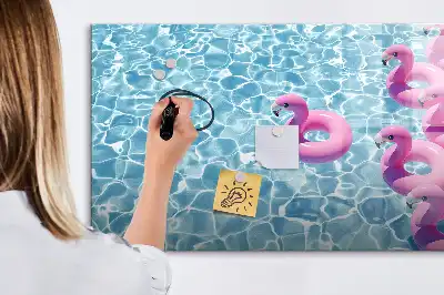Magnettafel beschreibbar