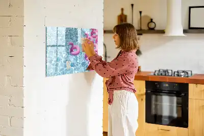 Magnettafel beschreibbar