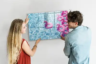 Magnettafel beschreibbar