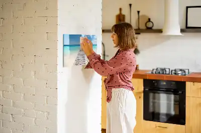 Schreib-Magnettafel Motiv Tropische Insel
