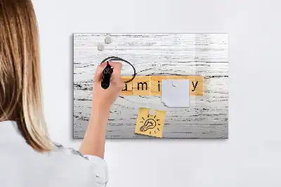 Schreib-Magnettafel Ausführung Familie