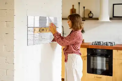 Schreib-Magnettafel Ausführung Familie