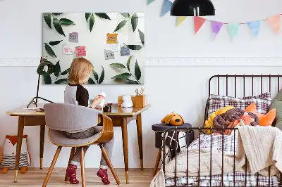 Blätterrahmen als beschreibbare Magnettafel