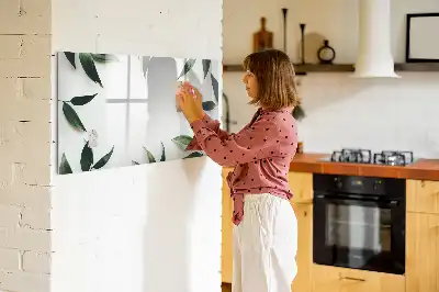 Blätterrahmen als beschreibbare Magnettafel