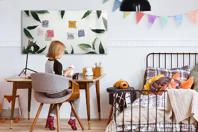 Blätterrahmen als beschreibbare Magnettafel