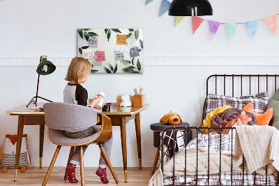 Blätterrahmen als beschreibbare Magnettafel