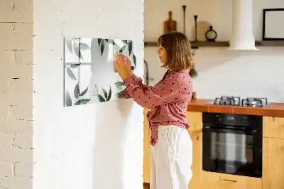 Blätterrahmen als beschreibbare Magnettafel