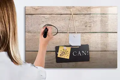 Schreib-Magnettafel mit dem Text Du schaffst das!