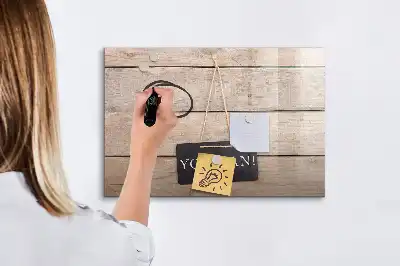 Schreib-Magnettafel mit dem Text Du schaffst das!