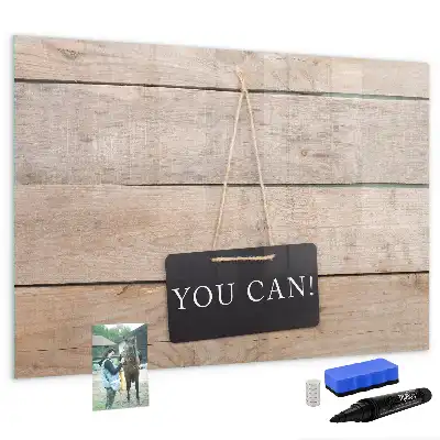 Schreib-Magnettafel mit dem Text Du schaffst das!