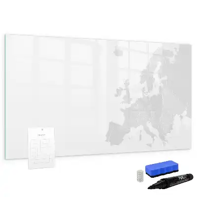 Magnettafel mit Europa-Karte zum Beschriften