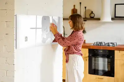 Magnettafel mit Europa-Karte zum Beschriften