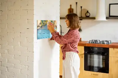 Schreib-Magnettafel als Strandzubehör