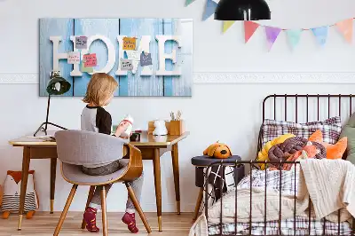 Beschreibbare Magnettafel Text Zuhause