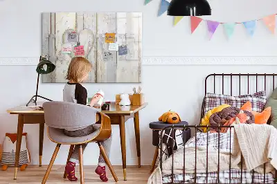 Beschreibbare Magnettafel mit Motiv Text Liebe