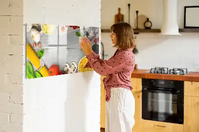 Beschreibbare Magnettafel Zutaten