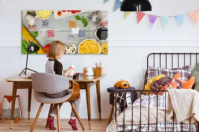 Beschreibbare Magnettafel Zutaten