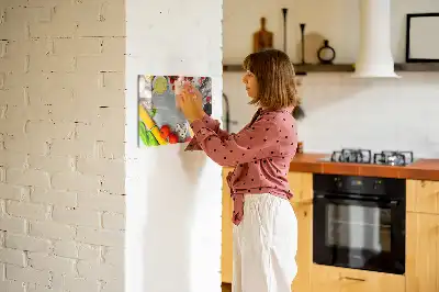 Beschreibbare Magnettafel Zutaten