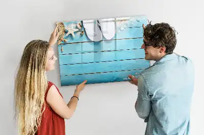 Schreib-Magnettafel als Urlaubszubehör