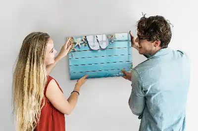 Schreib-Magnettafel als Urlaubszubehör