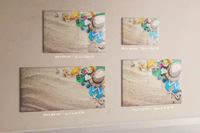 Beschreibbare Magnettafel als Sommerzubehör