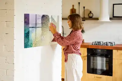 Schreib-Magnettafel Motiv Elegante Abstraktion