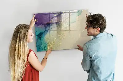 Schreib-Magnettafel Motiv Elegante Abstraktion