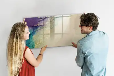 Schreib-Magnettafel Motiv Elegante Abstraktion