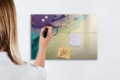 Schreib-Magnettafel Motiv Elegante Abstraktion