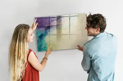 Schreib-Magnettafel Motiv Elegante Abstraktion