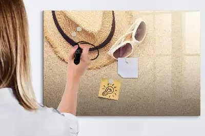 Beschreibbare Magnettafel aus der Kategorie Sommerzubehör