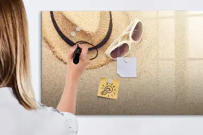 Beschreibbare Magnettafel aus der Kategorie Sommerzubehör