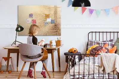 Schreib-Magnettafel mit Motiv abstrakte Blätter