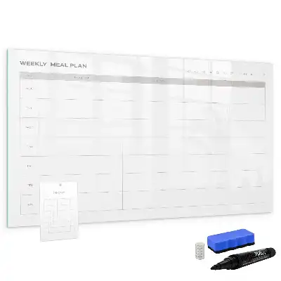Schreib-Magnettafel mit Design Einfaches Menü