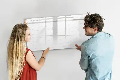 Schreib-Magnettafel mit Design Einfaches Menü