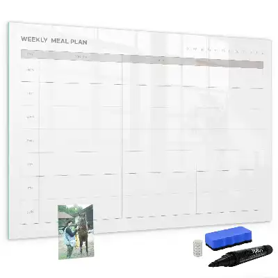 Schreib-Magnettafel mit Design Einfaches Menü