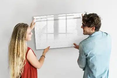 Schreib-Magnettafel mit Design Einfaches Menü