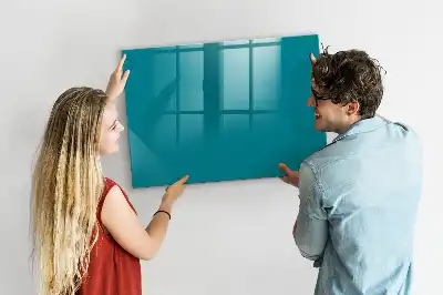 Beschreibbare Magnettafel in Dunkelblau