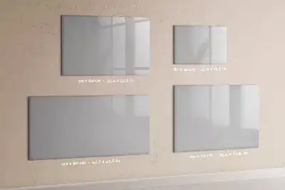 Schreib-Magnettafel in Hellgrau