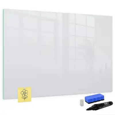 Beschreibbare Magnettafel in Off-White