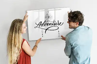 Schreib-Magnettafel Abenteuer-Design