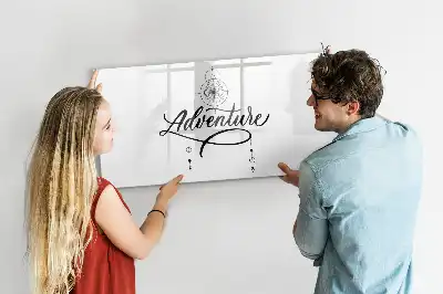 Schreib-Magnettafel Abenteuer-Design
