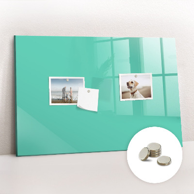 Magnettafel Türkis